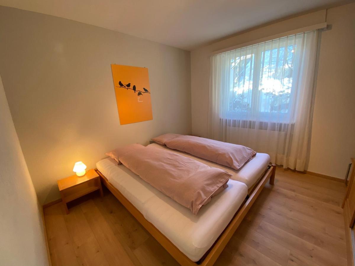 Casa Zundregn - Ein Bijou Mit Privater Terrasse Und E-Mobility Lägenhet Savognin Exteriör bild